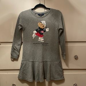 Ralph Lauren Polo Bear Girls sweater dress.